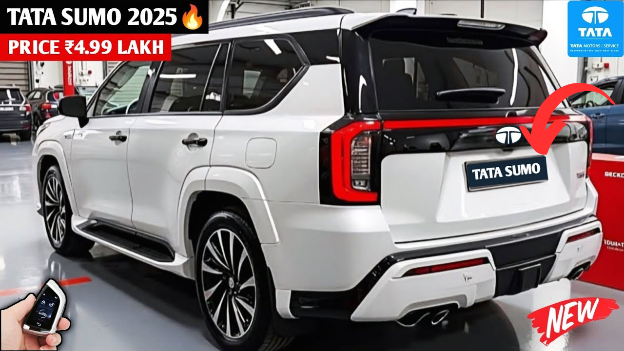New Tata Sumo 2025: Coming Again, Making A Grand Entry With Luxury Interior, Powerful Engine And Excellent Mileage of 30kmpl